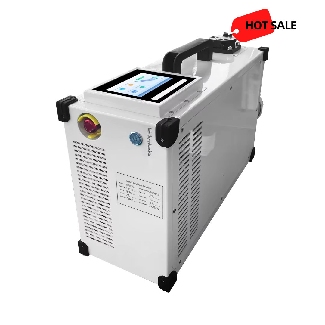 Portable Dc Fast Charger 20Kw Ccs2 - 7KW 20KW 30KW Pengisi Daya Cepat