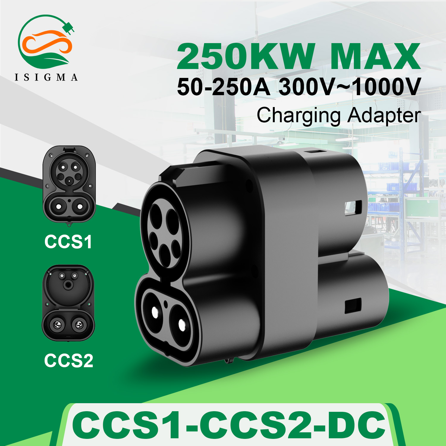 Adaptor CCS1 ke CCS2, DC ke DC - Ccs2 To Ccs1 Fast Charge Adapter 250Kw ulasan dan harga